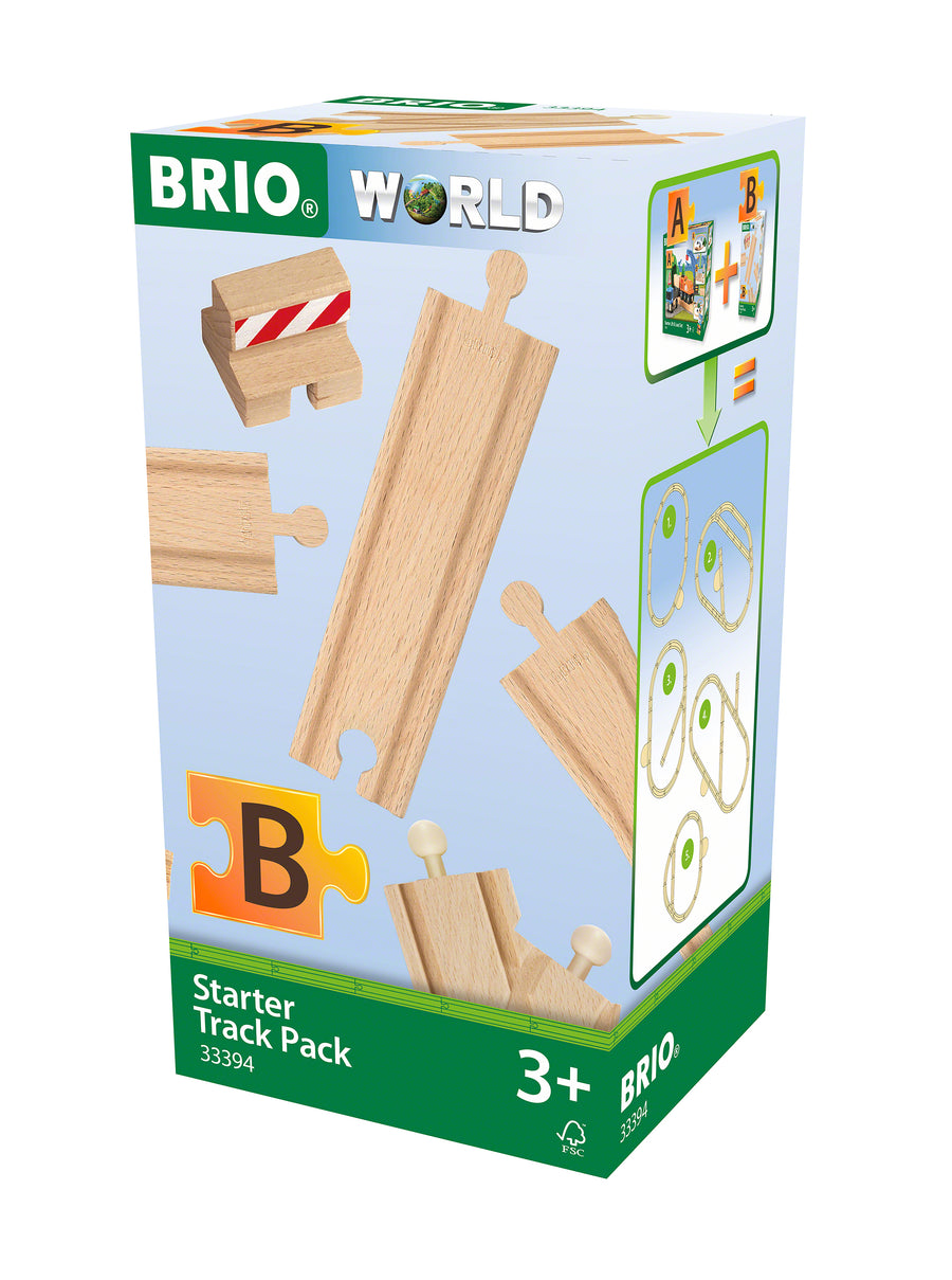 BRIO Tracks - Starter Track Pack "B"- 13 pieces