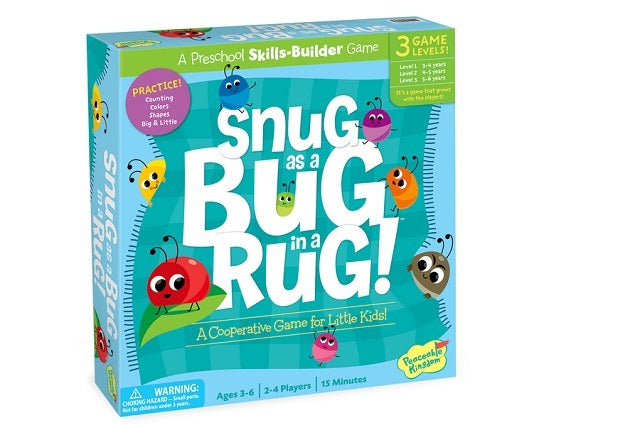 Peaceable Kingdom - Board Game - Snug as a Bug