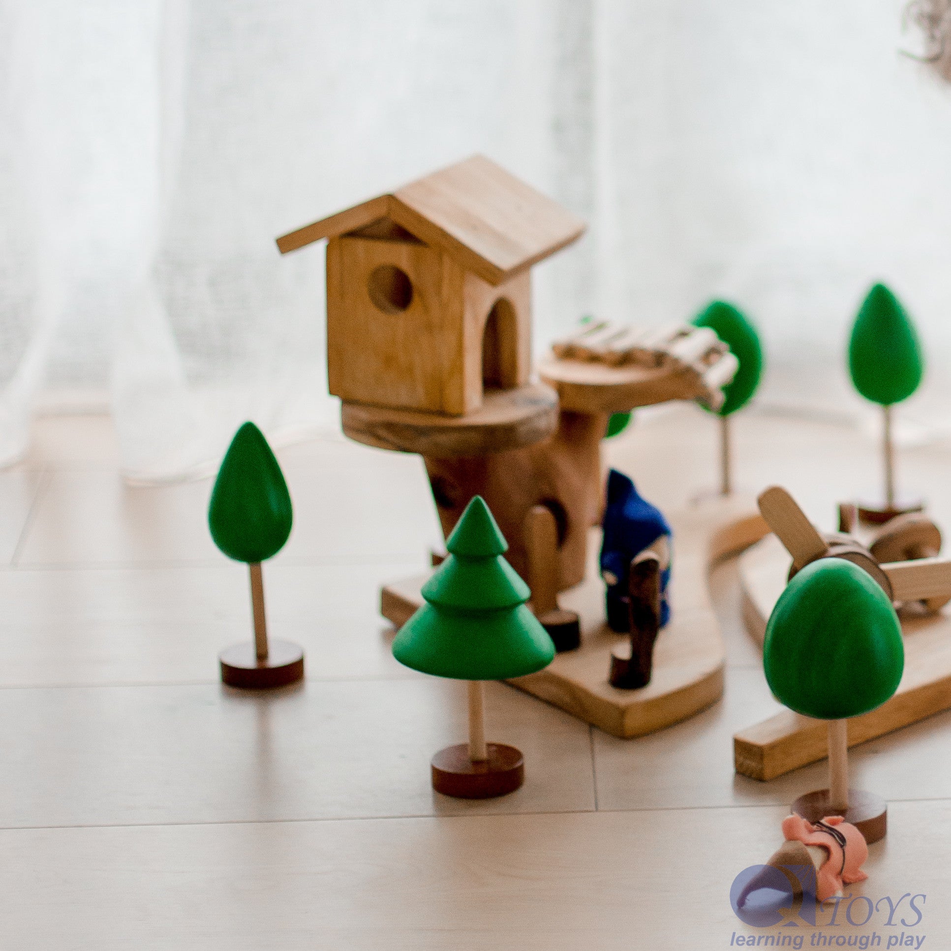 Note play set not included - product is trees only