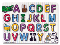 Melissa & Doug Peg Puzzle - See-Inside Alphabet
