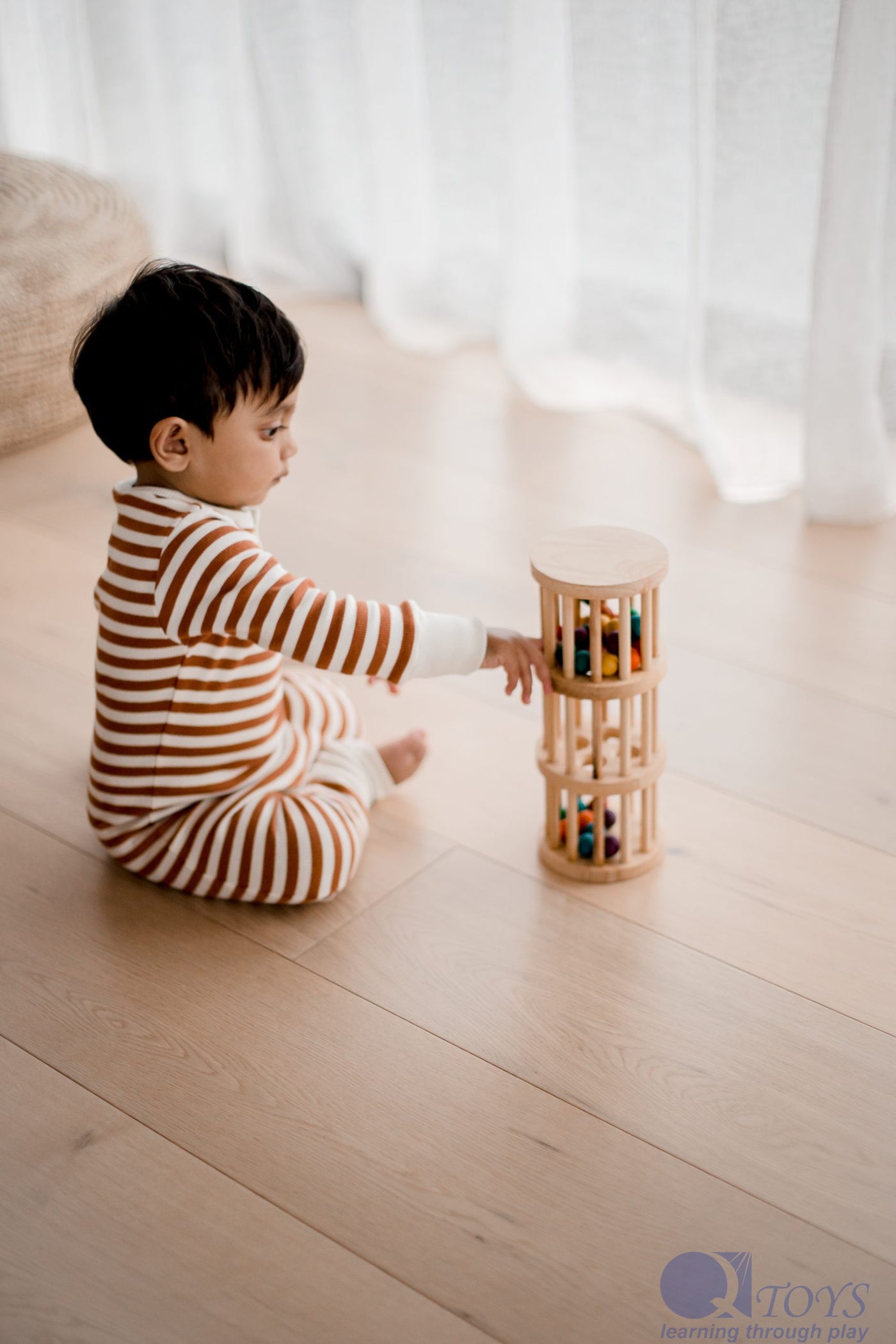 Qtoys Wooden Rainmaker