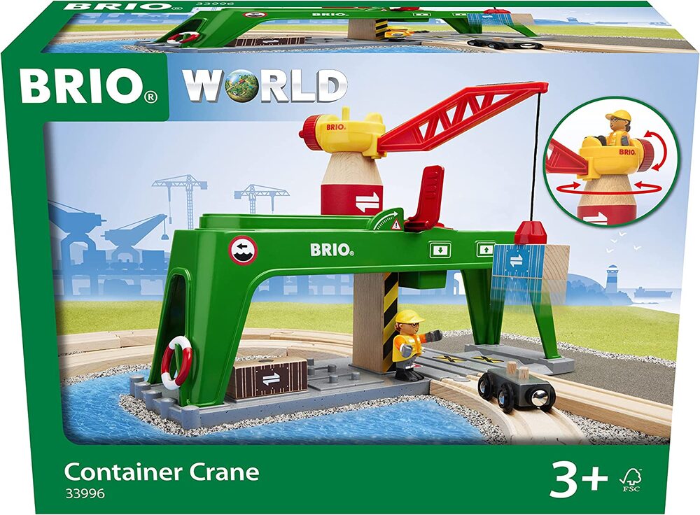 BRIO - Container Crane 6 pieces